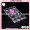 PVC 6 hole plastic clear disposable quail egg tray for sale