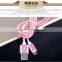 Nylon Woven USB Cable for V8 Usb Cable Pigtail for Samsung Andriod Phone Cable