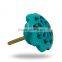 Acrylic Flower Turquoise Knobs