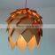 Wooden Artichoke Pendant Lamp