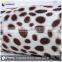 Transfer Printing Velvet Fabric/100% Polyester Animal Skin Pattern Velboa