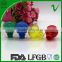 mini colorful ball shape plastic samll bottle