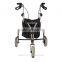 HomCom Folding Mobility Rollator Walker w/ 3 Wheels