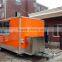 Custom 5.6M Length fast food mobile kitchen trailer