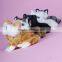 car interior decoration toy mini lifelike cat plush toy