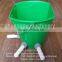 8L Small Cow Feeding Bucket With 5 Nipples , Calf Feeder