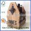 Rustic Used Wooden Beer Bottle Crate