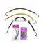 Ponytail hair bungee Easy-use girl's hair bungee with metal hook