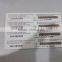 Manufacture high quality credit card size PVC cards with scratch-off panel