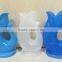 OEM Blow Molding plastic fish flower vase,small vase