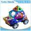 Creative Kids DIY toy educational magnetic bulding solid plastic block