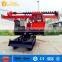 solar power screw ground pile hammer with crawler