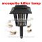 cheap High efficiency LED Ultraviolet solar mosquito killer lamp LED bug killer lamp