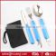 Portable tableware folding camping tool stainless steel fork outdoor tableware Spoon & Knife Picnic