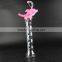 Twist shape Plastic Cup With Straw, Cute beach cup