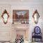 Antique decoration wall mounted metal candle holders