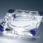 nice wholesale portable crystal ashtray/windproof ashtray