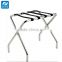 Hotels stainless steel folding Strong Baggage Carrier luggage rack