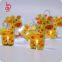 non-woven fabrics holiday decoration giraffe high bright color made in china children holiday decoration light sets