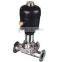 NLD hot sale stainless steel 304/316 sanitary manual pneumatic diaphragm valve