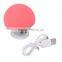Mushroom Mini Wireless Portable Bluetooth 4.1 Speakers with Mic for Cell Phones Tablet Computer from ICTC Factory