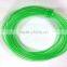 FDA & LFGB high quality heat resisting silicone tube ,green silicone hose tube