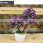 Ceramic mushroom-shaped for secretaire decoration potted plant