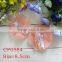 8.5CM Pearl chiffon fabric flowers trim with ribbon