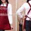 kitchen apron OEM silk screen printed cotton carpenter apron
