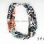 Solid dark khaki Magnetic clasp polyeste scarves diy custom short scarves couple