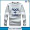 Custom printing long sleeve crewneck sweatshirt wholesale