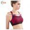 HSZ-3601 China Manufacturer Stylish 2017 Women Colorful Hot Sexy Sport Bra Images Crazy Selling Lady Full Bra Cup Gym Tank Top