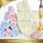 soft and fluffy china supplier plain microfiber pigment printed towel wholesale 30*40cm