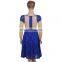 In stock blue lady pretty fashion dress