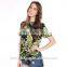 Wholesale china irregular custom printing women t shirt