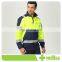 Orange High Vis Customized Safety Work Jacket for construction