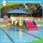 Giant inflatable floating water obstacle course for water park