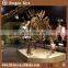 life size dinosaur fossil skeleton for sale for exhibition/park