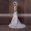 Elegant Fish Style Sweet Heart Sexy Back Lace Wedding Dress With Delicate Tiny Pleated Work