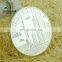 cheap round custom gold or silver coin for wholesale