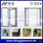 casement laminated glass European type clear plastic window covers