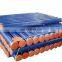 Orange/Blue Roll PE tarpaulin - Made in Vietnam