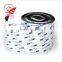 Wholesale 25meter/roll soft 3m nylon sticky hook and loop fastener tape with 3m glue