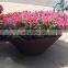Outdoor Garden Corten steel planter boxes