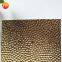 Decoration Pvd Coating Gold Color 304 Embossed Stainless Steel Sheet