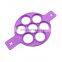 Customize Silicone Round Shaped Fried Egg Ring Omelette Egg Ring Pancake Poach Mold
