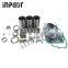 Overhaul Rebuild Kit D722 For Kubota engine Piston Bearing Set Repairs