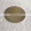 factory customized laser cutting drilling parts for brass parts