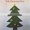 christmas decoration felt Tree China market
