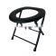 Stainless steel foot non-slip toilet for the elderly and pregnant women folded sit toilet bath chair